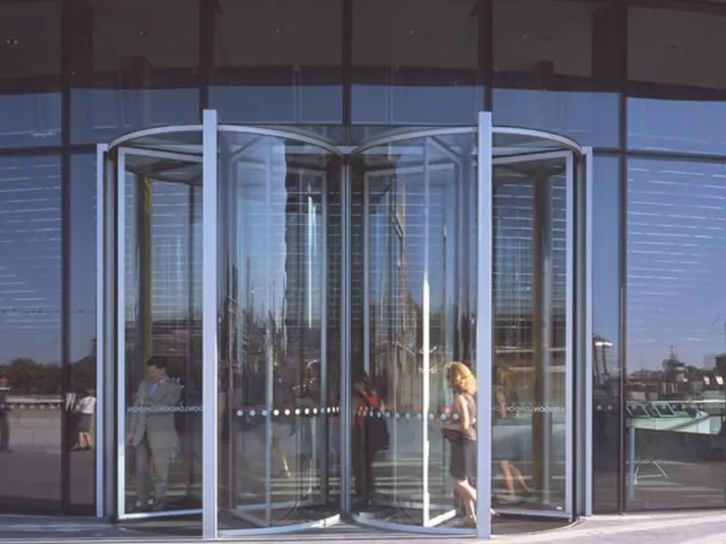 Revolving Door Example Revolving Doors Projects | Open Entrances London UK