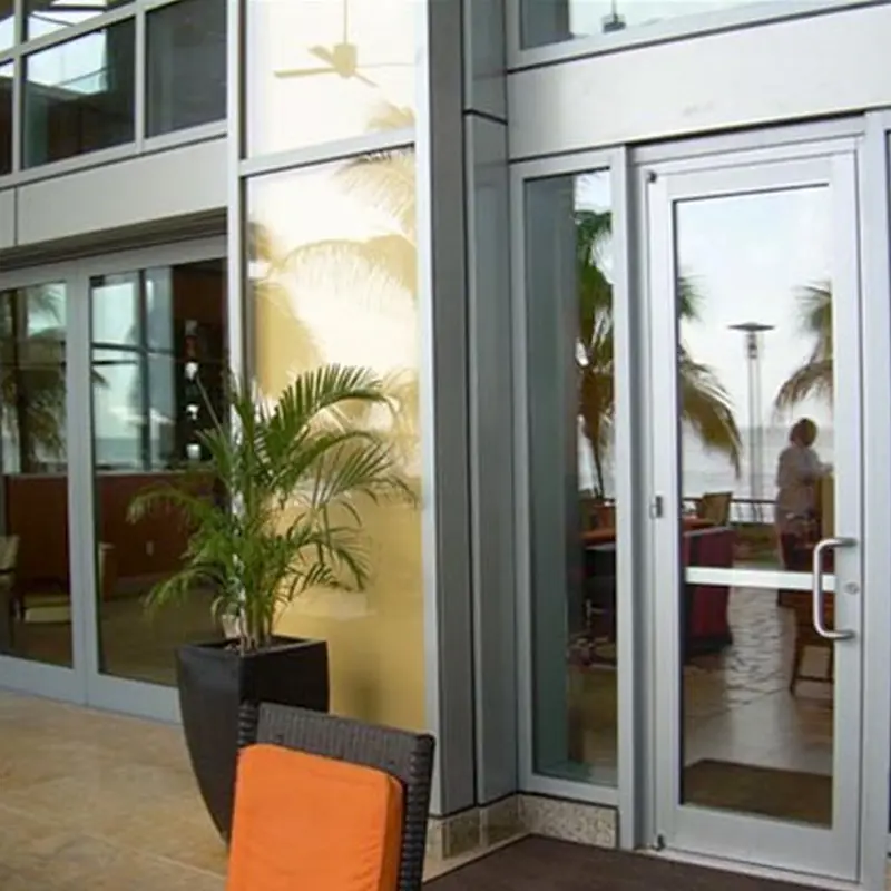 Oversized (tall) Glass Linear Sliding Doors Case Study Linear Sliding